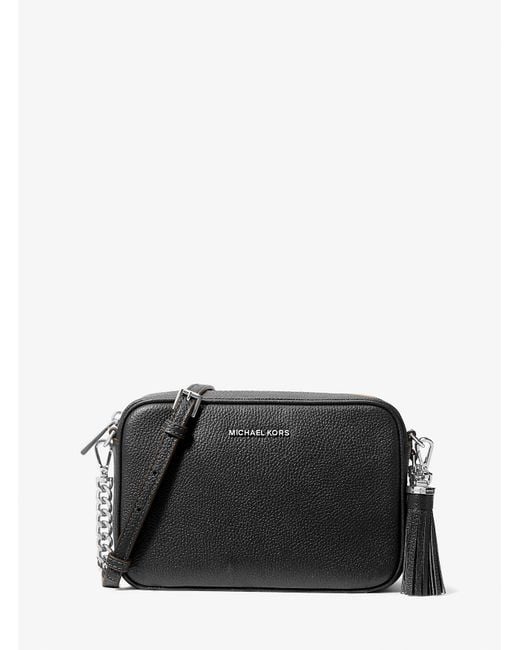 Borsa a tracolla Ginny in pelle di MICHAEL Michael Kors in Black