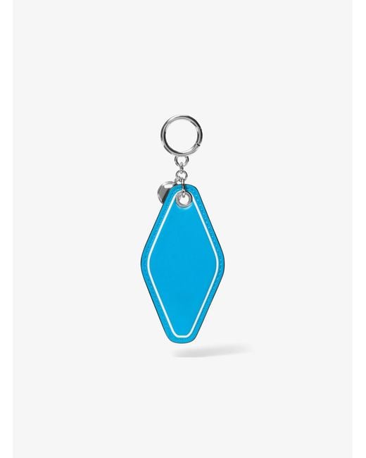 Michael Kors Blue Hotel Key Bag Charm