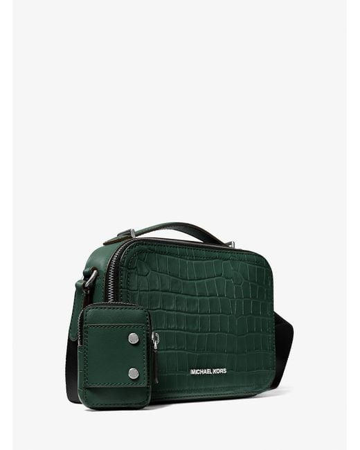 Mk Borsa A Tracolla Hudson di Michael Kors in Green da Uomo