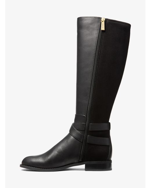 MICHAEL Michael Kors Black Mk Rory Riding Boot