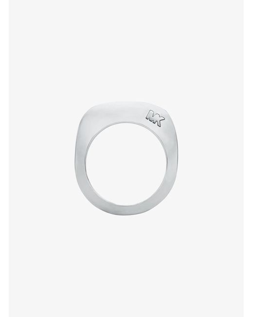 Michael Kors White Square Ring