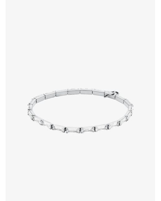 Michael Kors Natural Cubic Zirconia Tennis Bracelet