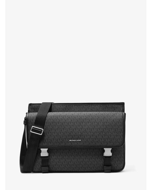 Michael Kors Cooper Logo Messenger Bag in Black for Men Lyst