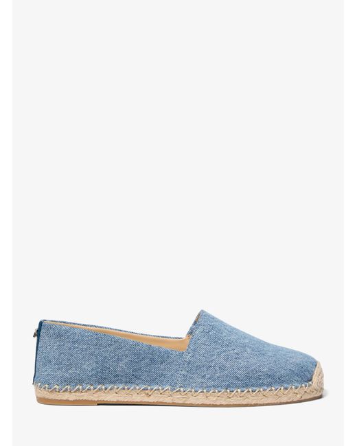 MICHAEL Michael Kors Blue Mk Kenzie Denim Espadrille