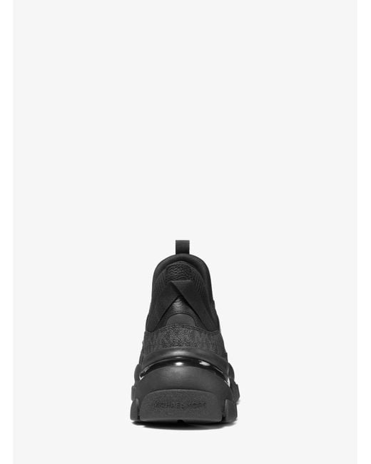 Zapatilla Sahara de varios materiales Michael Kors de hombre de color Black
