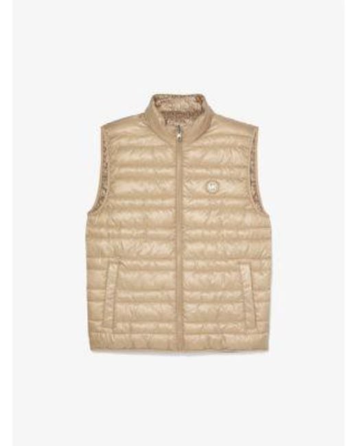 Michael kors quilted vest sale