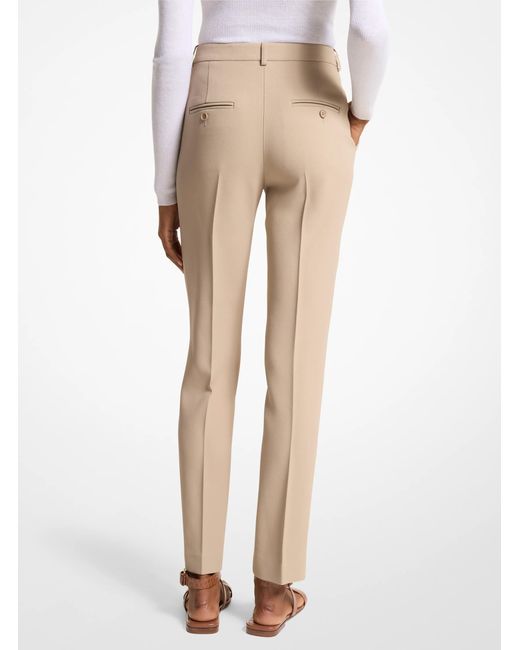 Michael Kors Natural Crepe Sable Samantha Pant