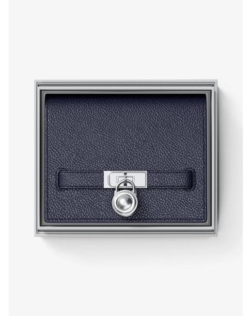 MICHAEL Michael Kors Blue Mk Hamilton Moderne Small Leather Wallet