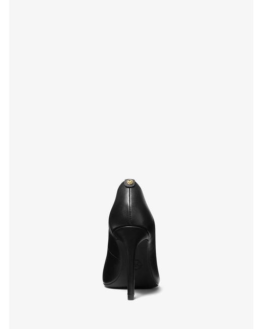 MICHAEL Michael Kors Black Mk Alina Flex Leather Pump