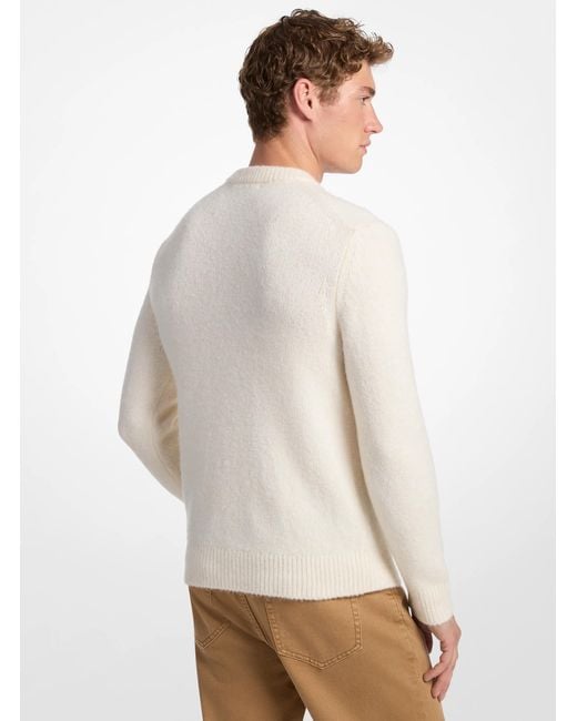 Mk Pullover di Michael Kors in White da Uomo