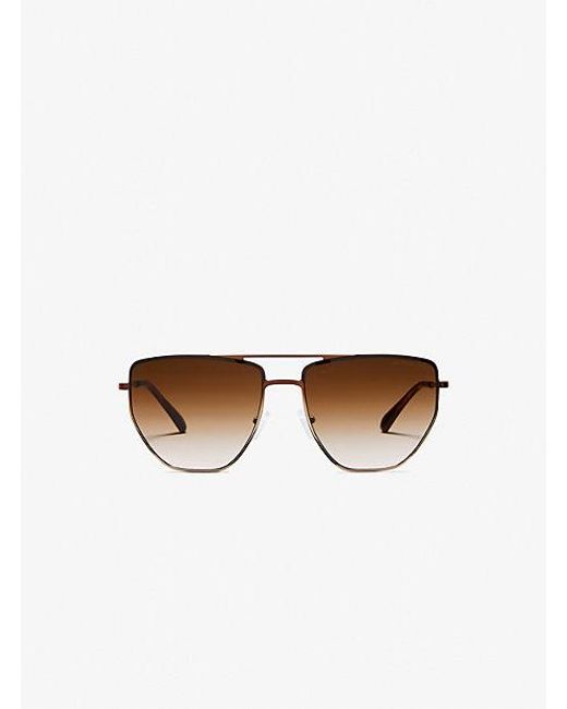 Michael Kors White Paros Sunglasses