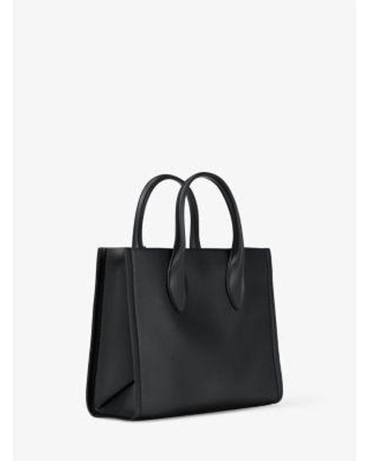 Michael Kors Black Mirella Small Pebbled Leather Convertible Crossbody Bag