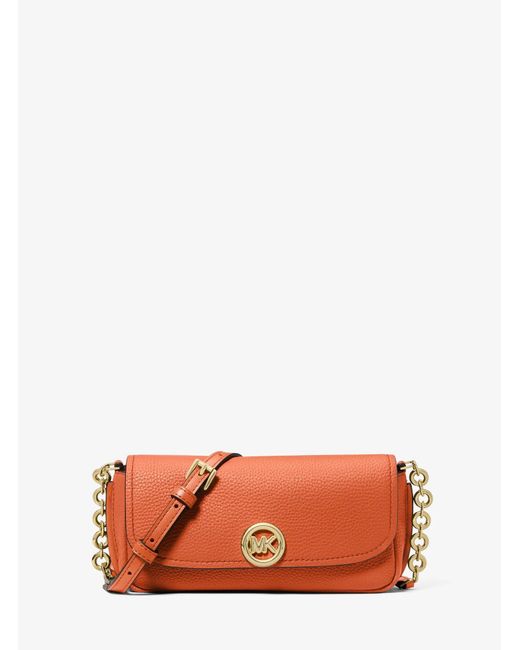 MICHAEL Michael Kors Multicolor Mk Nolita Small Pebbled Leather Crossbody Bag