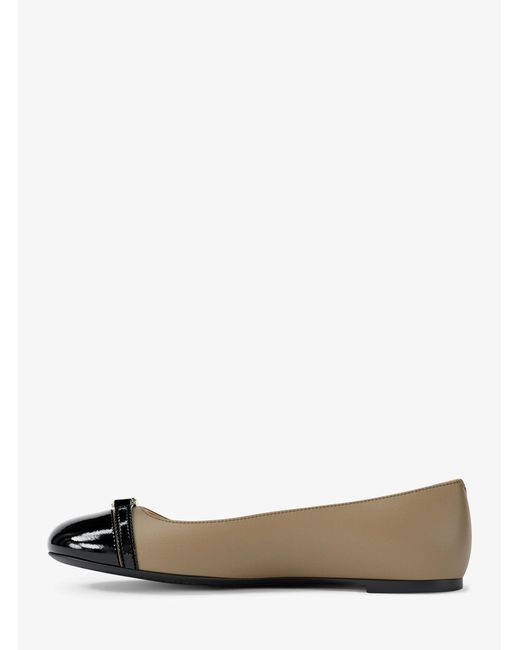 MICHAEL Michael Kors White Mk Mandy Leather Moccasin