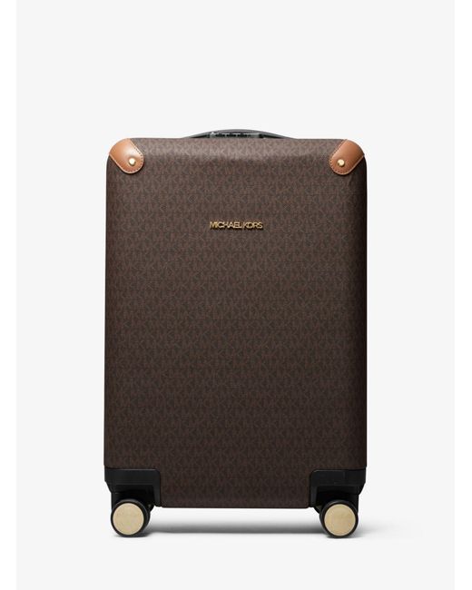 michael kors large logo suitcase