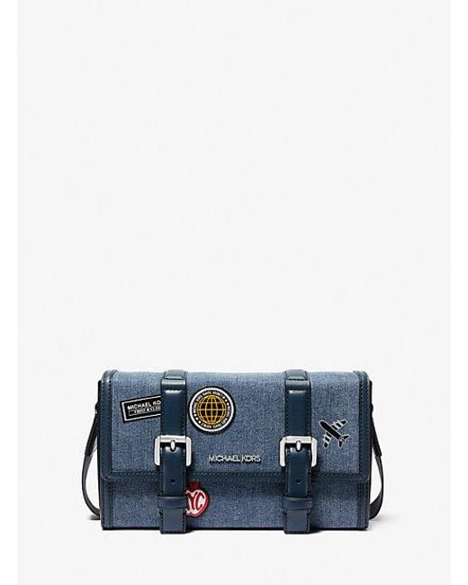 ショルダーバッグ MICHAEL KORS Cooper Embellished Signature Trunk Crossbody 37R5LCOM1C-0461_4