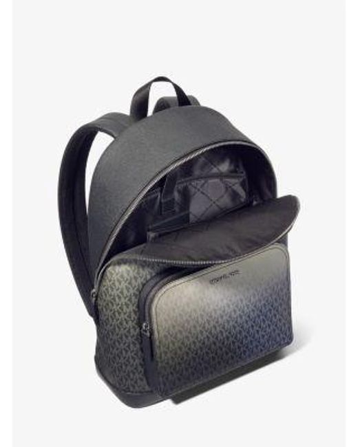 Michael Kors Gray Cooper Ombré Signature Logo Backpack for men