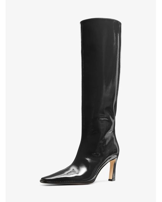 MICHAEL Michael Kors Black Darrah Patent Leather Boot