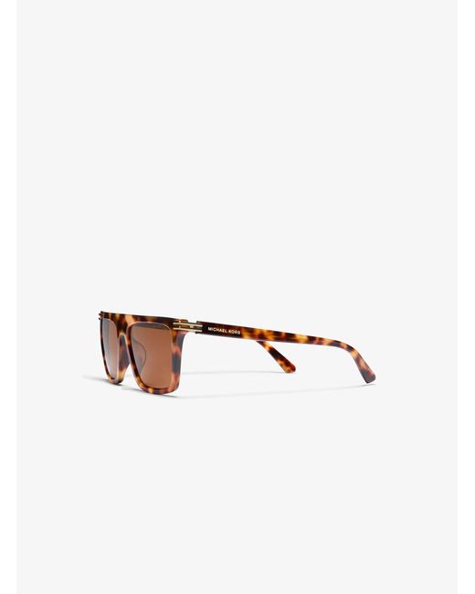 Michael Kors White Mk Edgewater Sunglasses