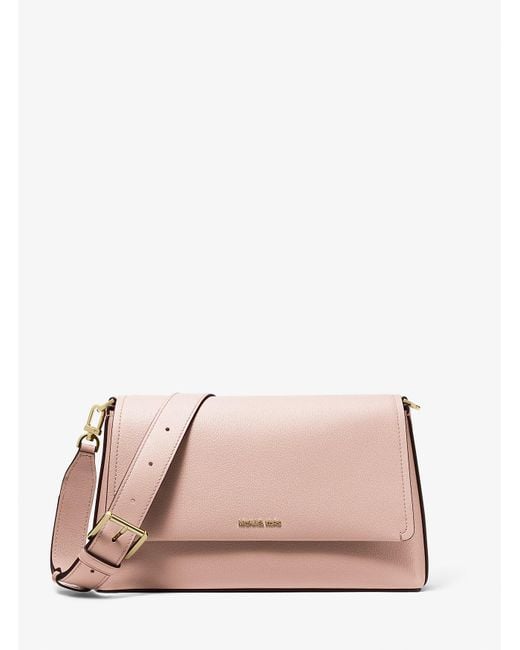 Mk Borsa A Tracolla Nessa Grande di MICHAEL Michael Kors in Pink