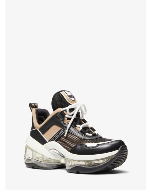 olympia leather and scuba trainer