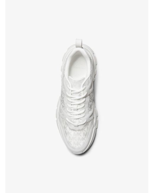 Sneaker Nick con logo di Michael Kors in White da Uomo