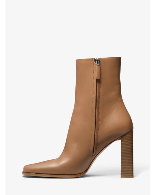 Michael Kors Natural Sascha Leather Boot