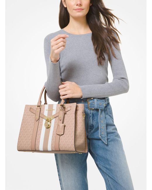 Michael kors nouveau online hamilton satchel