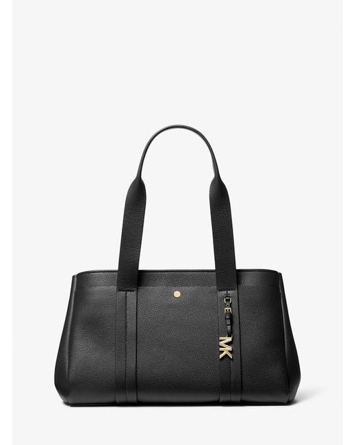 Mk Borsa Tote Romee Grande di Michael Kors in Black