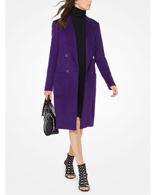 Michael Kors Wool-blend Officer's Coat 