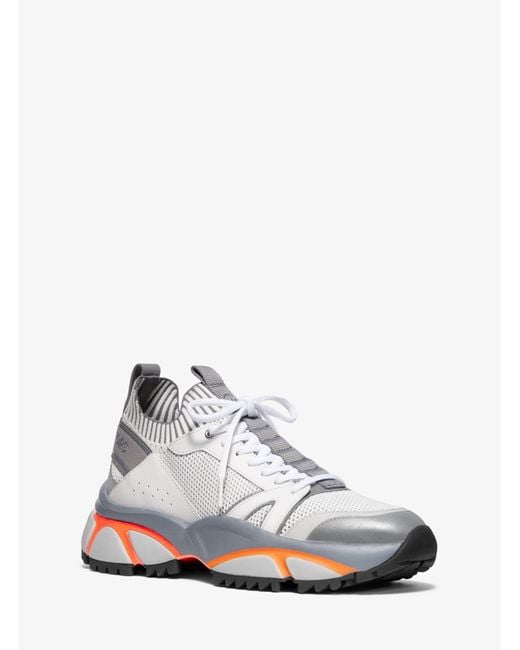 michael kors sneakers mens orange