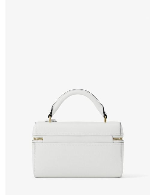 MICHAEL Michael Kors Natural Mk Jana Extra-Small Leather Convertible Crossbody Bag