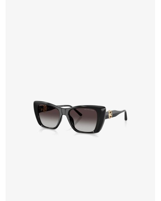 Michael Kors Black Tokyo 51Mm Gradient Square Sunglasses