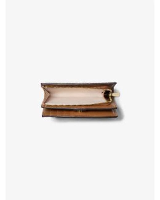 MICHAEL Michael Kors Natural Mk Bryant Medium Signature Logo Wallet