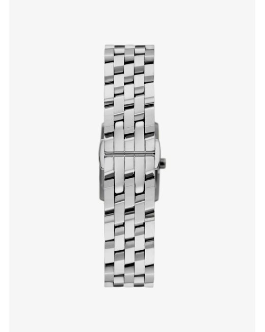 Michael Kors White Micro Georgie-Tone Watch