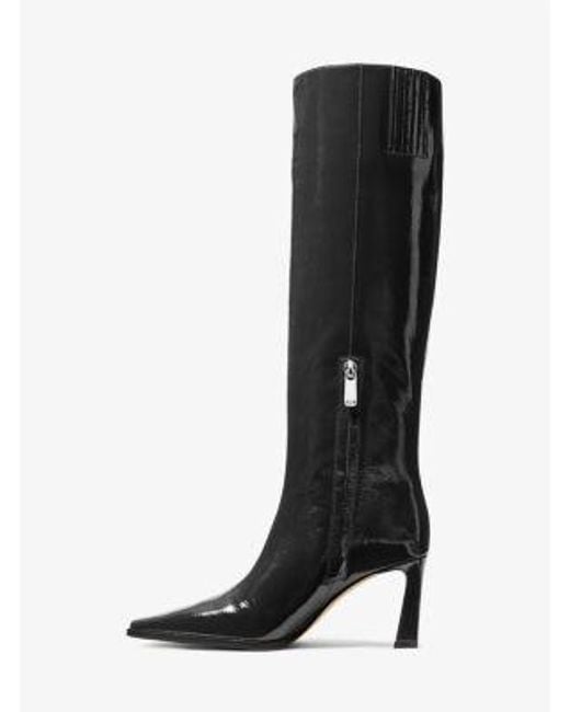 Mk Botte Darrah En Cuir Verni MICHAEL Michael Kors en coloris Black