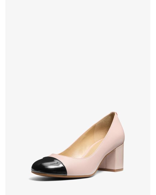 MICHAEL Michael Kors Natural Mk Perla Flex Leather Pump