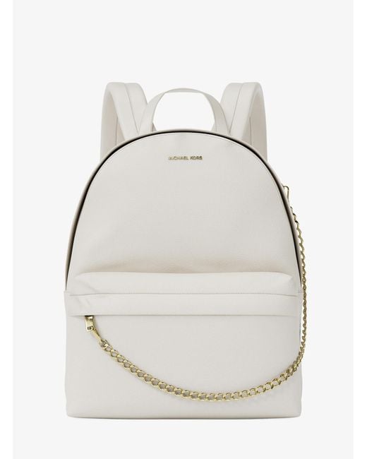 Michael Kors Natural Slater Medium Backpack
