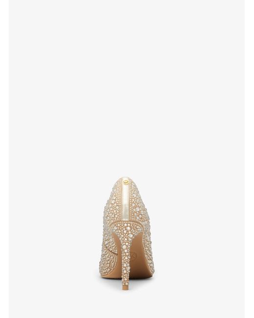 MICHAEL Michael Kors White Mk Alina Flex Embellished Pump