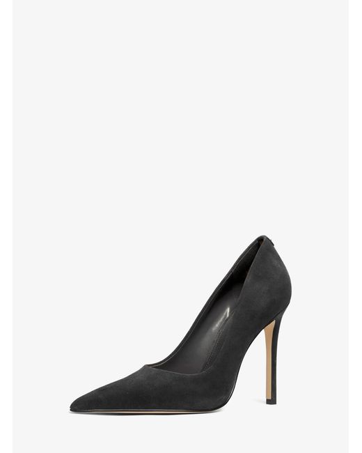MICHAEL Michael Kors Black Mk Elyse Suede Pump
