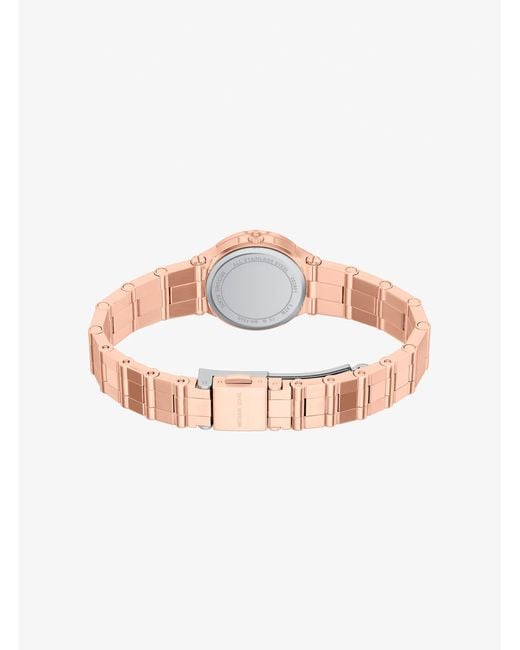 Michael Kors Pink Petite Billie-Tone Watch
