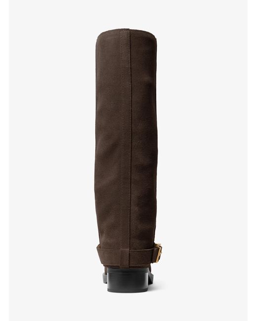 MICHAEL Michael Kors Brown Colby Suede Boot