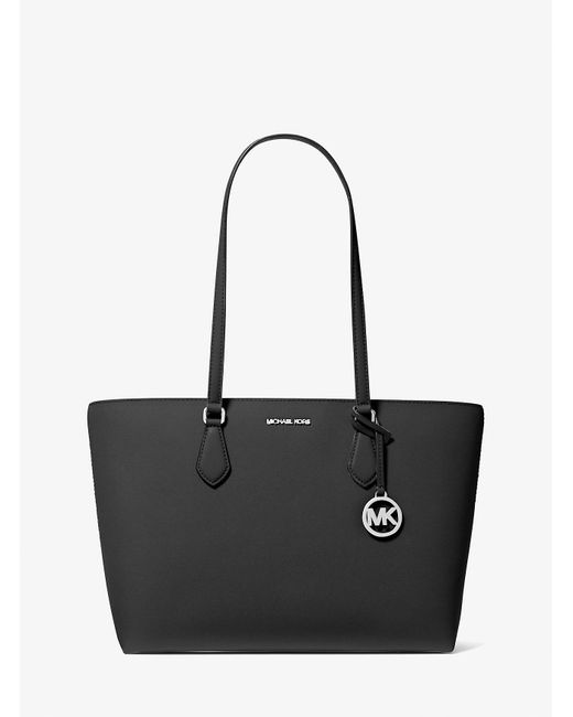 Michael Kors Outlet Black Mk Sheila Large Tote Bag