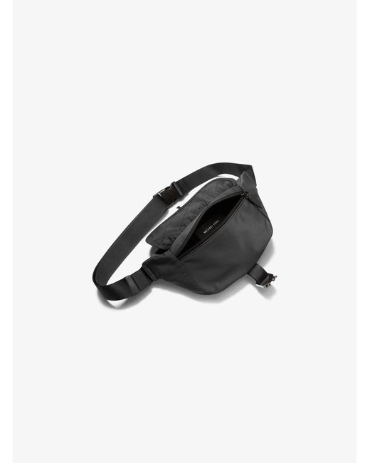 Michael Kors White Mk Eli Nylon Aviator Sling Pack for men