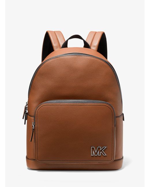 Michael Kors Cooper Pebbled Leather Backpack for Men Lyst Canada