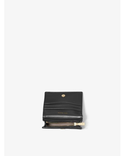 MICHAEL Michael Kors White Hamilton Small Compact Wallet