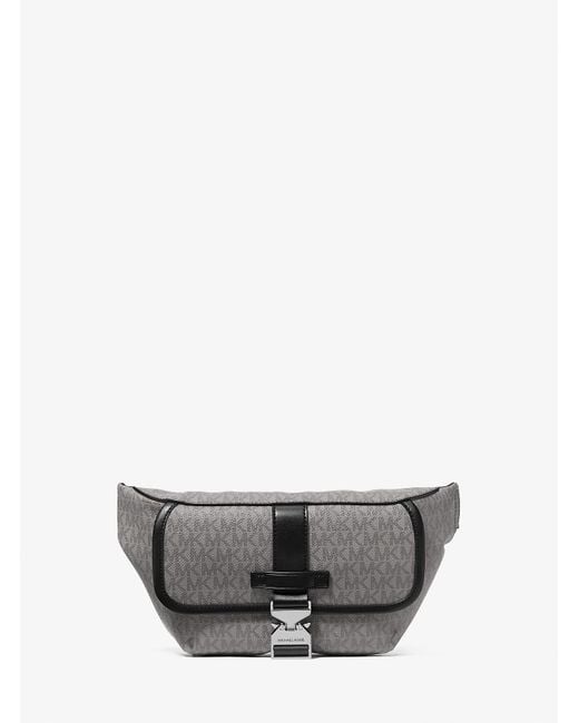 Mk Sac Ceinture Hudson À Logo Signature Michael Kors pour homme en coloris Gray
