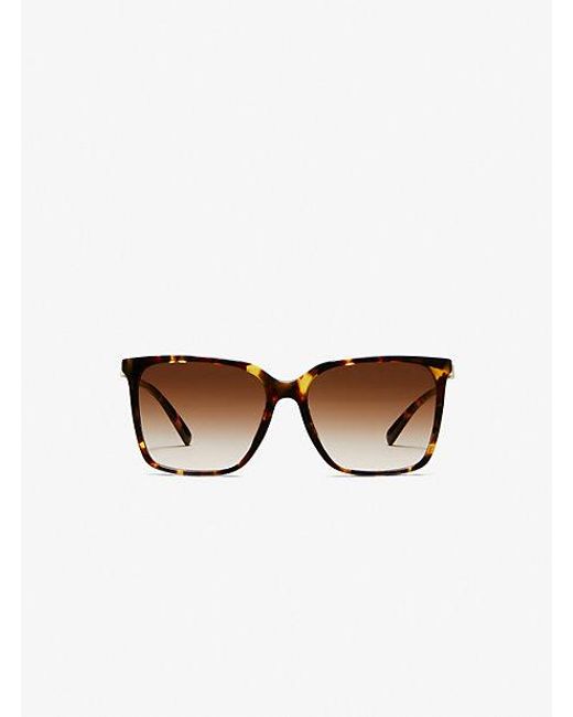 Michael Kors White Mk Canberra Sunglasses
