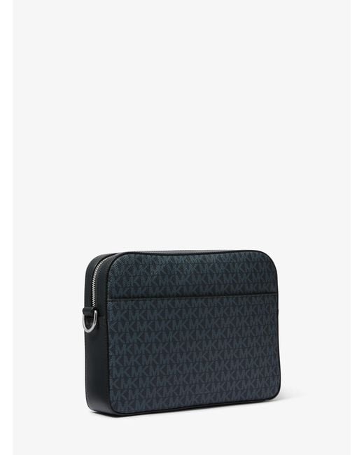 Michael Kors Blue Mk Hudson 2-In-1 Logo Crossbody Bag for men