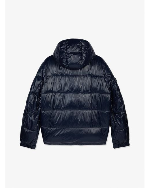 Michael Kors Outlet Blue Mk Northend Quilted Nylon Puffer Jacket for men